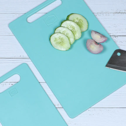 Chopping Board Set of 2 Big + Small (Anti Bacterial)