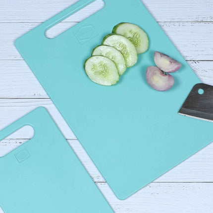Chopping Board Set of 2 Big + Small (Anti Bacterial)