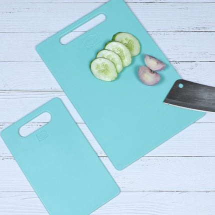 Chopping Board Set of 2 Big + Small (Anti Bacterial)