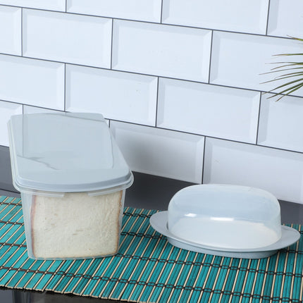 Bread Box & Butter Dish (Combo)