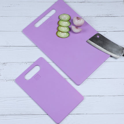 Chopping Board Set of 2 Big + Small (Anti Bacterial)