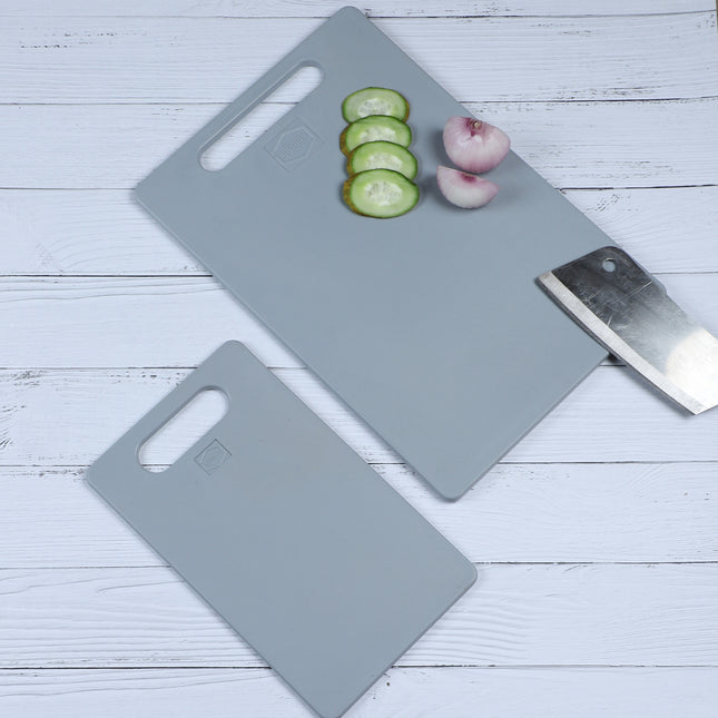 Chopping Board Set of 2 Big + Small (Anti Bacterial)