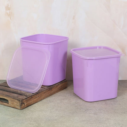 Square Container 2100 Ml (Set of 2)