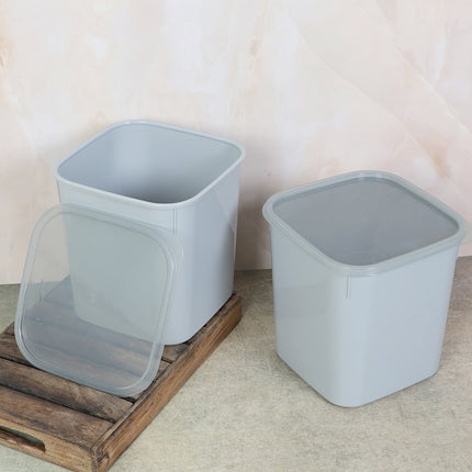 Square Container 2100 Ml (Set of 2)