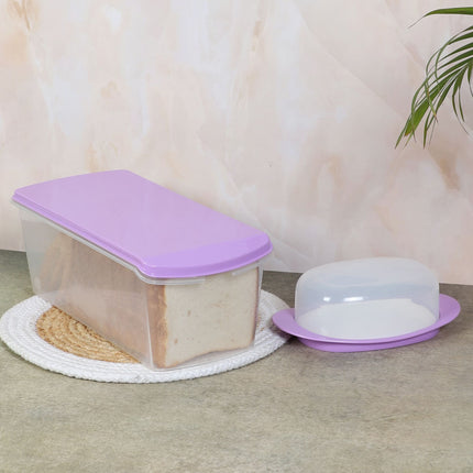 Bread Box & Butter Dish (Combo)