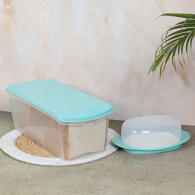 Bread Box & Butter Dish (Combo)