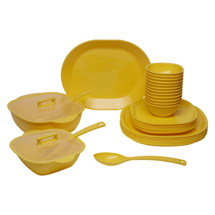 32 pcs Square Dinner Set