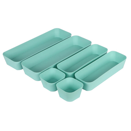 Drawar Organizer Sea Green Set of 6