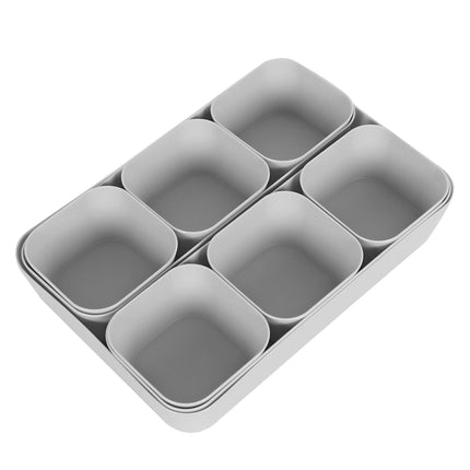 Drawer Organizer Grey  – Set of 9