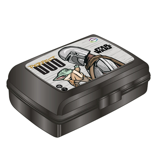 3D Flip Slim Lunch Box Mandalorian